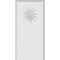 Ekena Millwork Standard Foster Spiral Plinth Block With Beveled Edge, 3 1/2"W x 7"H x 3/4"P PBP035X070X075FOS13 - alternate 2